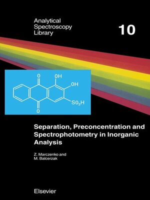 cover image of Separation, Preconcentration and Spectrophotometry in Inorganic Analysis